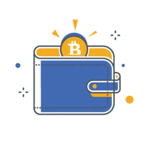 Bitcoin wallet icon